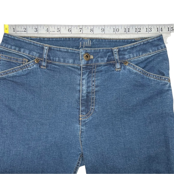 J. Jill Jeans Boot Cut Tried and True Fit Stretch Denim Blue 4 - Picture 10 of 16